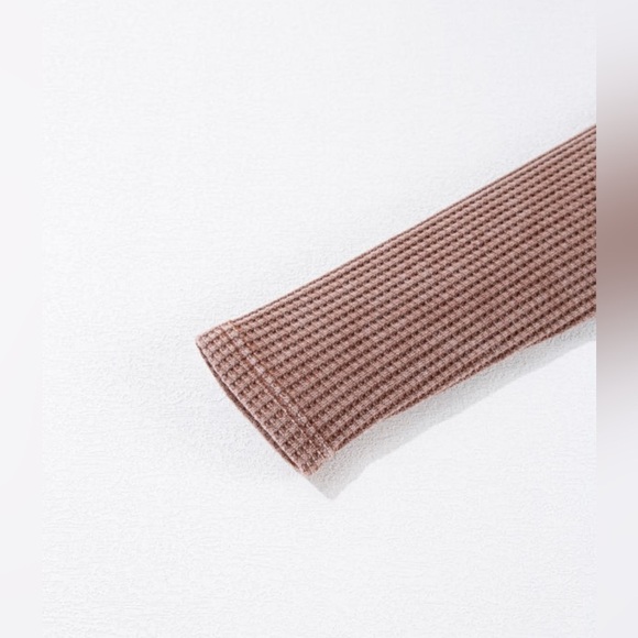 LAST ONE Waffle Fringed Sweater for Women - Picture 10 of 13